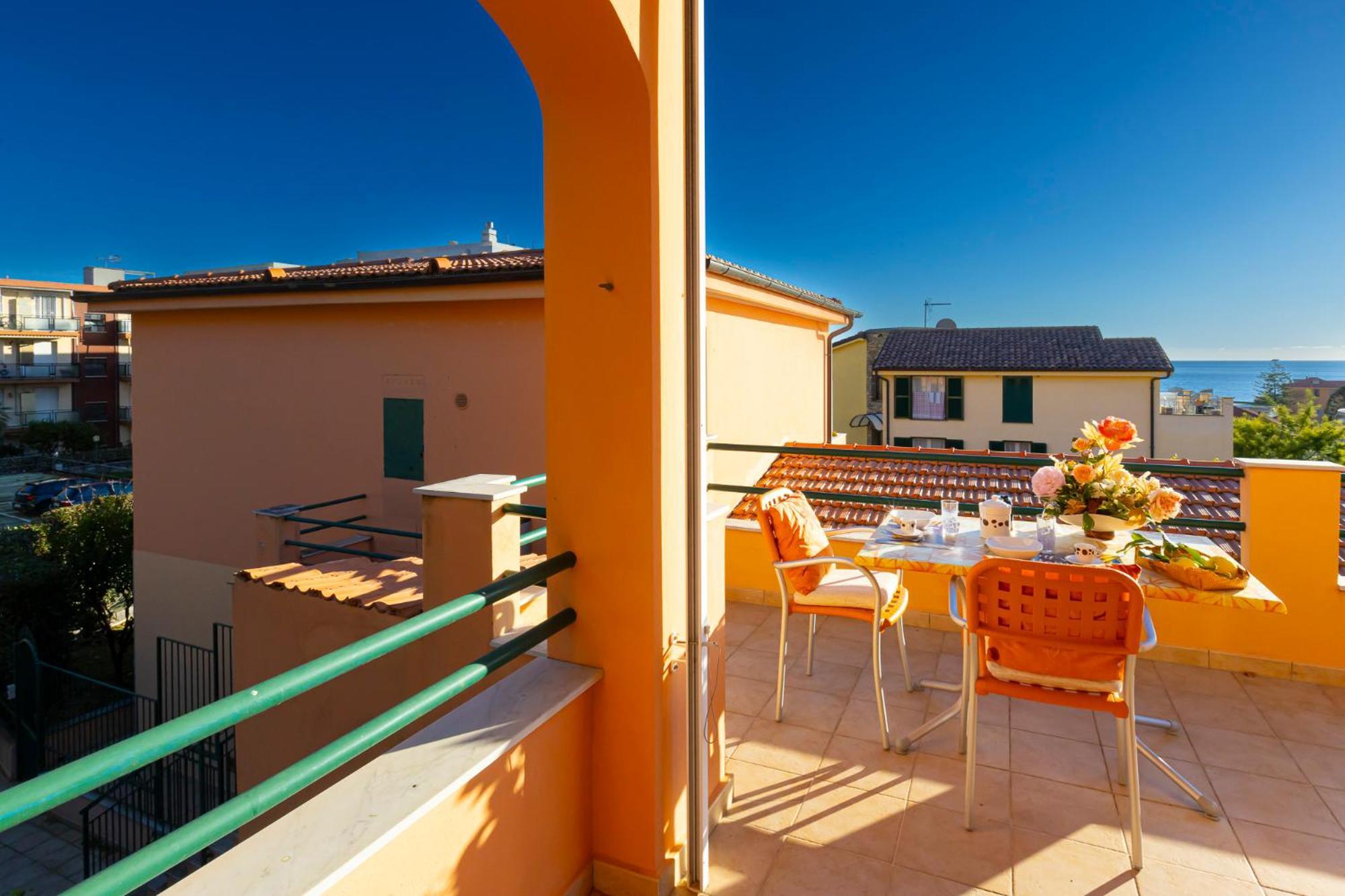 Apartamento La Casa Di Patrizia Santo Stefano al Mare Exterior foto